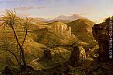 Thomas Cole Wall Art - The Vale and Temple of Segesta, Sicily